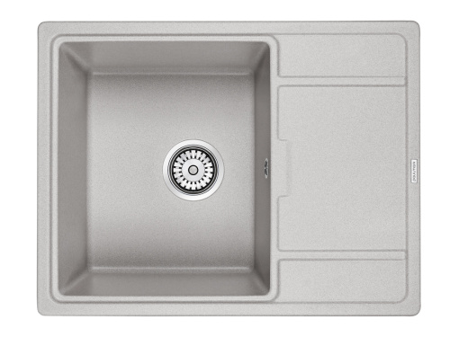 Кухонная мойка Paulmark FLUGEN 50-650 PM216550-GR 65х50 цвет серый